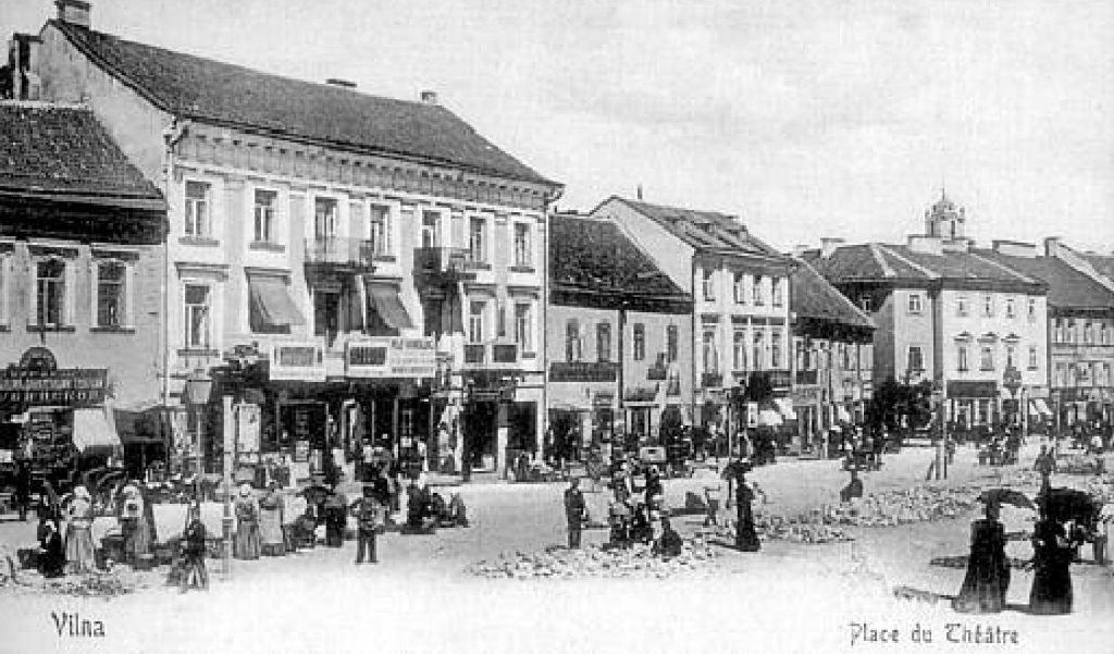 Didžioji g., Vilnius, 1902 m. nuotrauka