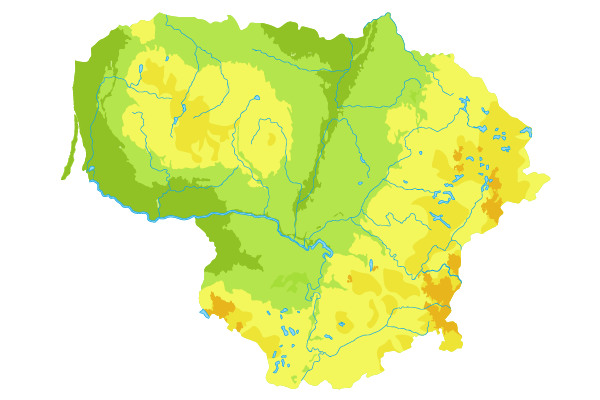 Lietuvos gamtinis žemėlapis