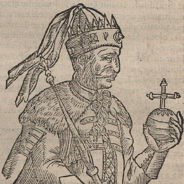 Jogaila (Alessandro Guagnini kronikos Europos Sarmatijos aprašymas, 1578, iliustracija, Varšuvos nacionalinė biblioteka).